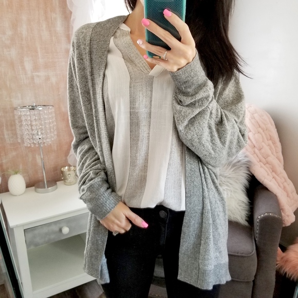 SALE Slouchy Dolman Cardigan Oversized Cardigan - Picture 4 of 8